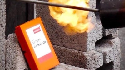 防火固態(tài)硬盤發(fā)布 可承受800攝氏度高溫