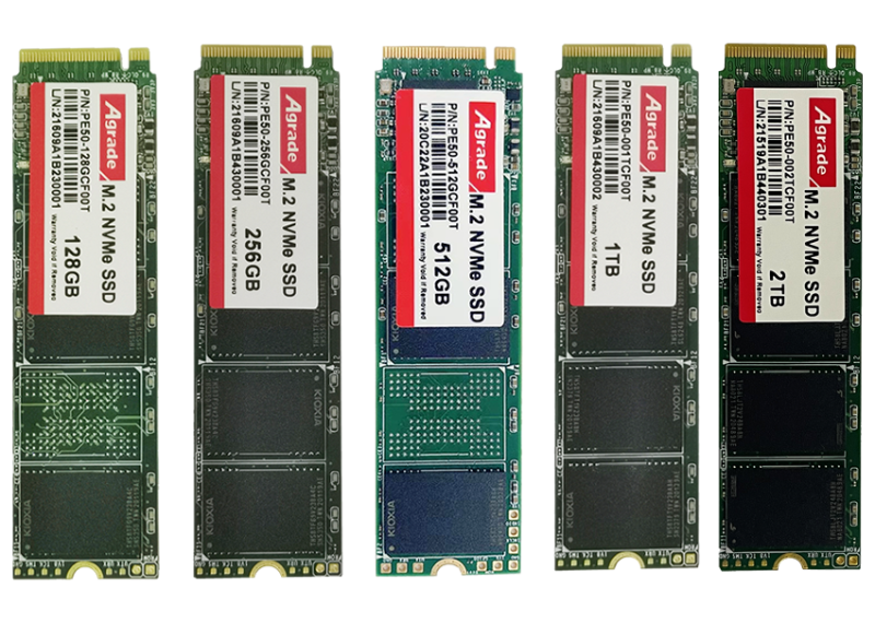 Agrade睿達推出超長壽命的M.2 NVMe SSD