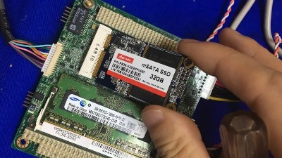 板載迷你mSATA固態硬盤的安裝方法