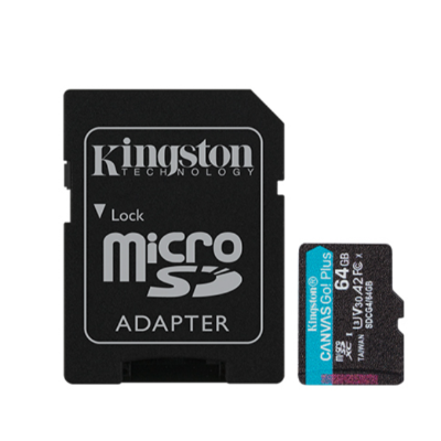 kingston/金士頓 Canvas Go!Plus microSD 閃存卡  無人機(jī)、運(yùn)動相機(jī)