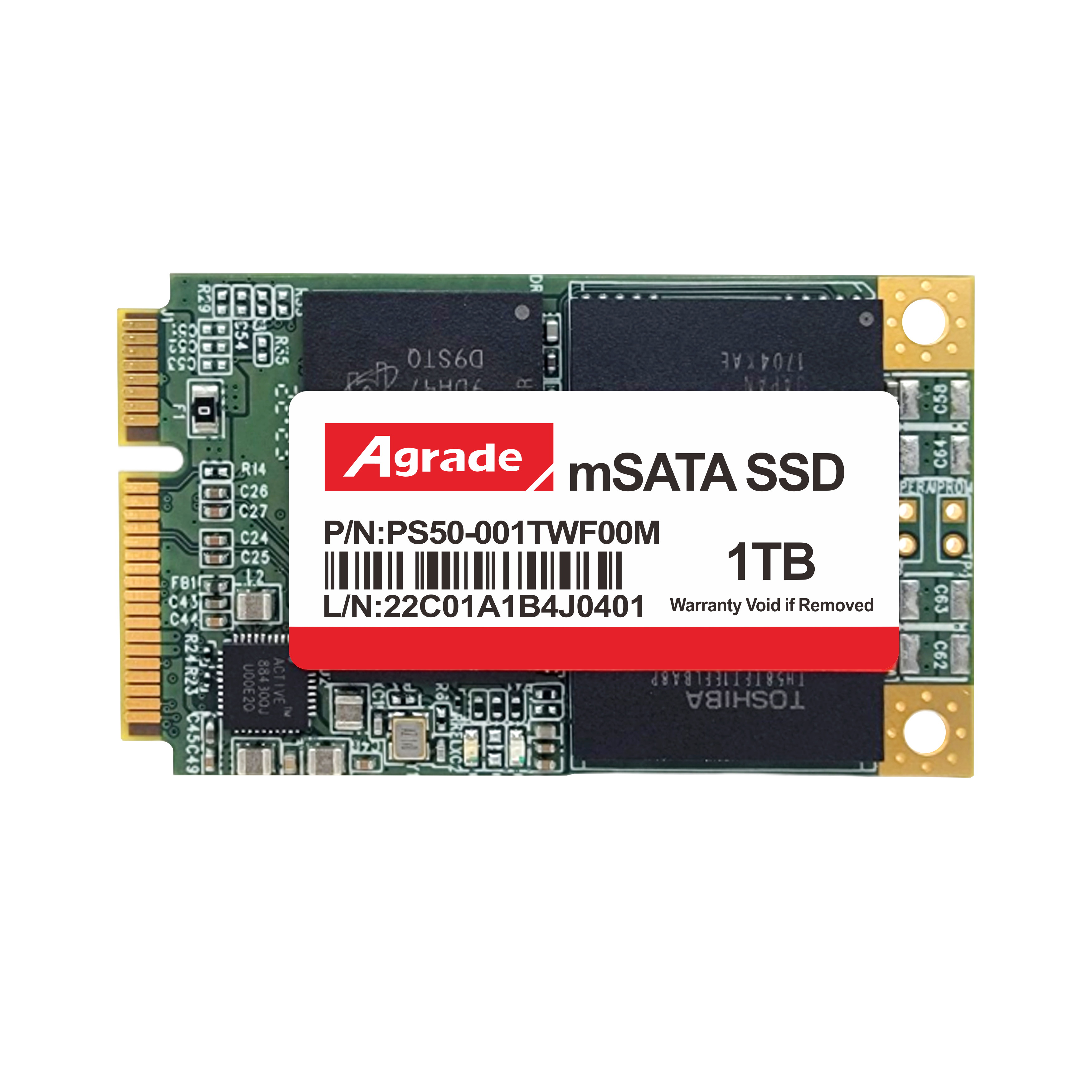 工業級mSATA  PS50