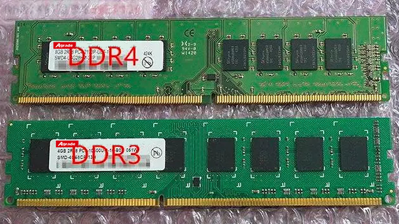 DDR3和DDR4內存條